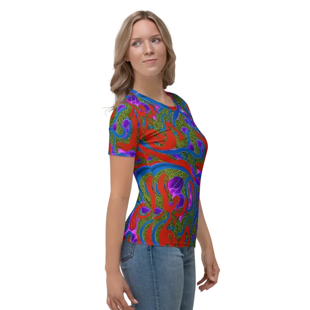 Limewire Dream on Women's Crew Neck T-Shirt — Right