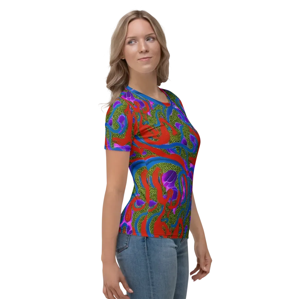 Limewire Dream on Women's Crew Neck T-Shirt — Right