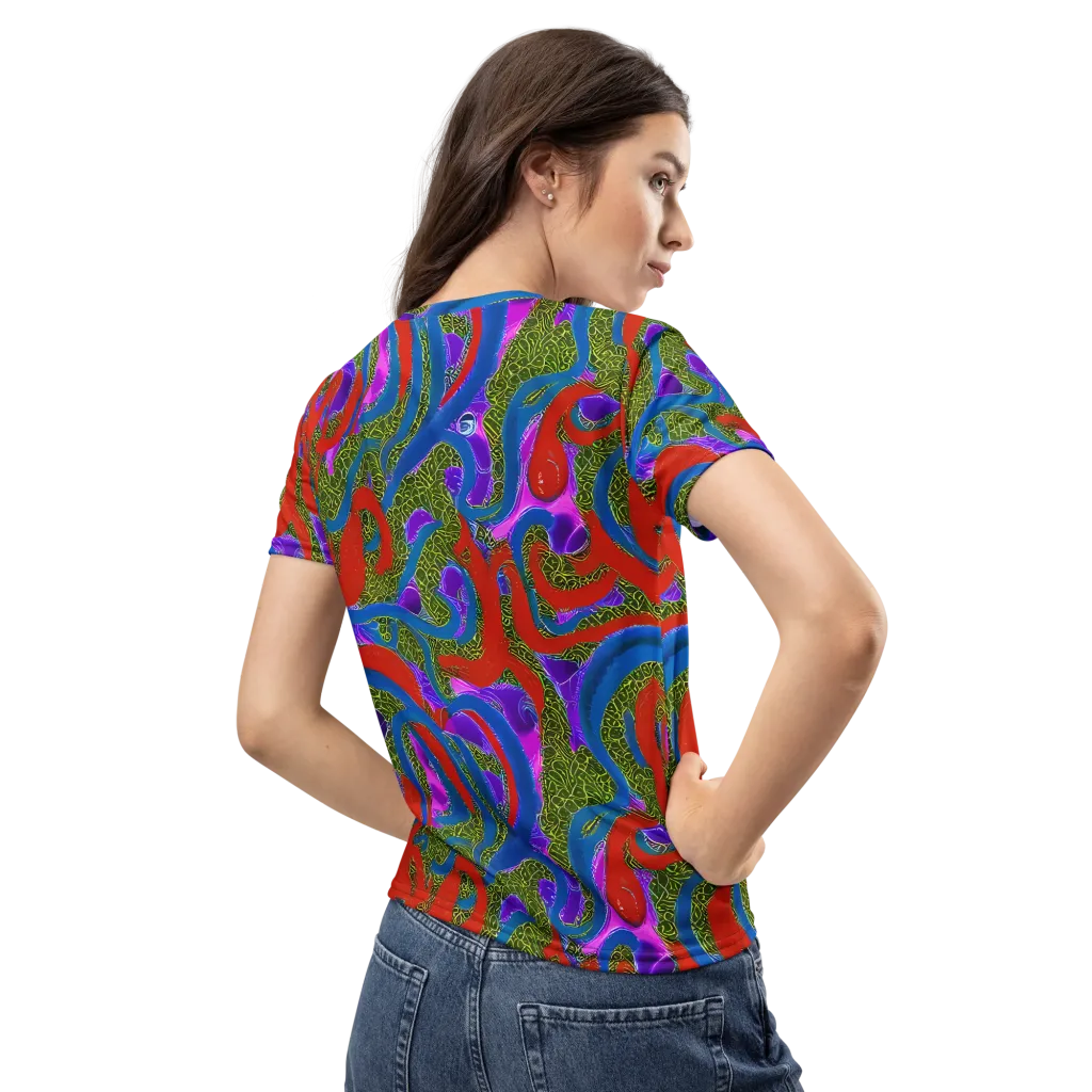 Limewire Dream on Women's Crew Neck T-Shirt — Back