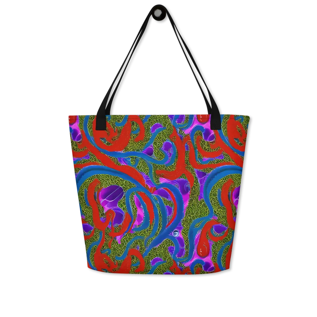 Limewire Dream on Large Tote Bag W/ Pocket — Front