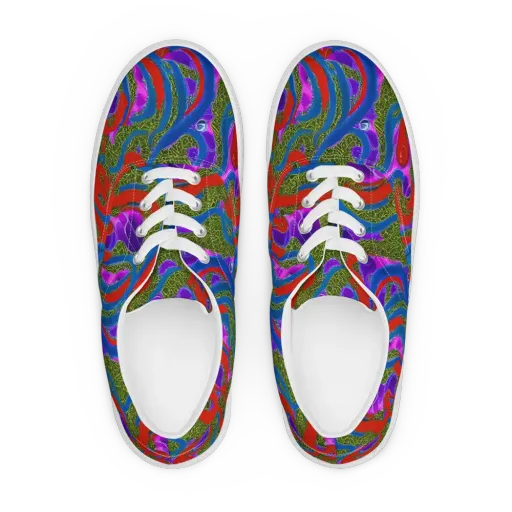 Limewire Dream on a Men's Lace-Up Canvas Shoes