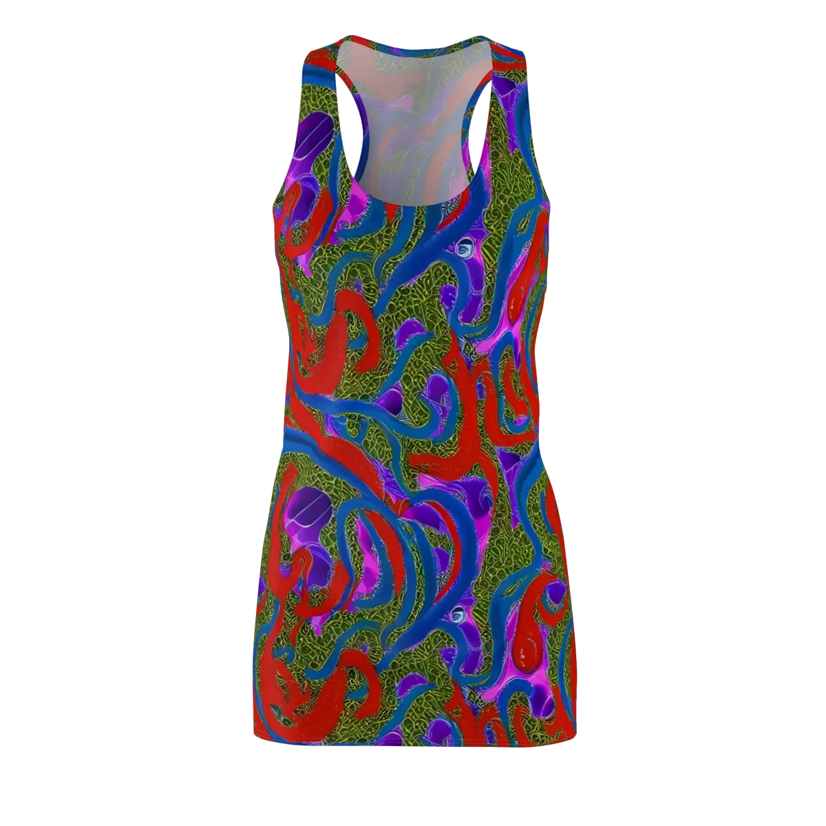 Limewire Dream on Racerback Dress — Front
