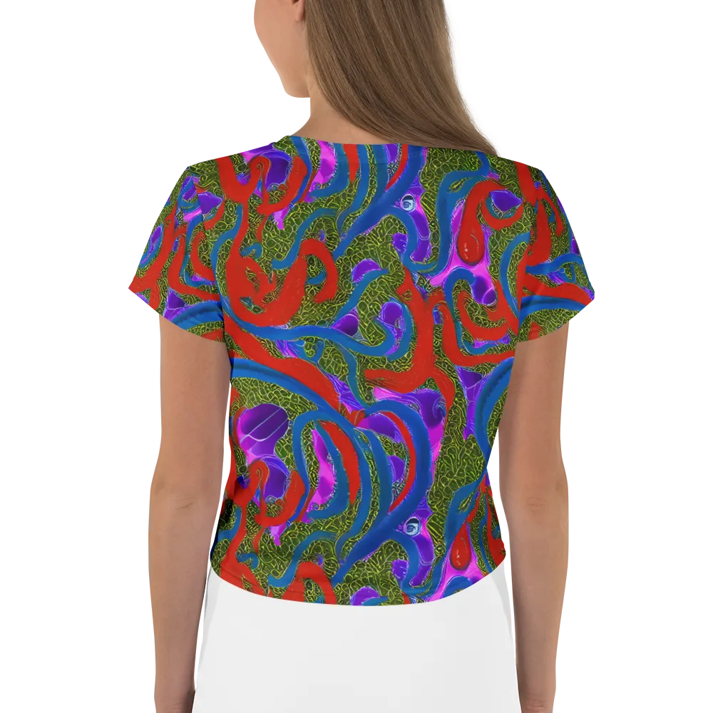 Limewire Dream on Crop Tee — Back