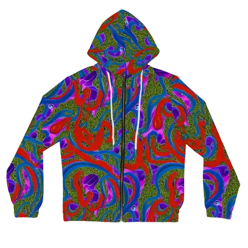 Limewire Dream on a Women's Full-Zip Hoodie