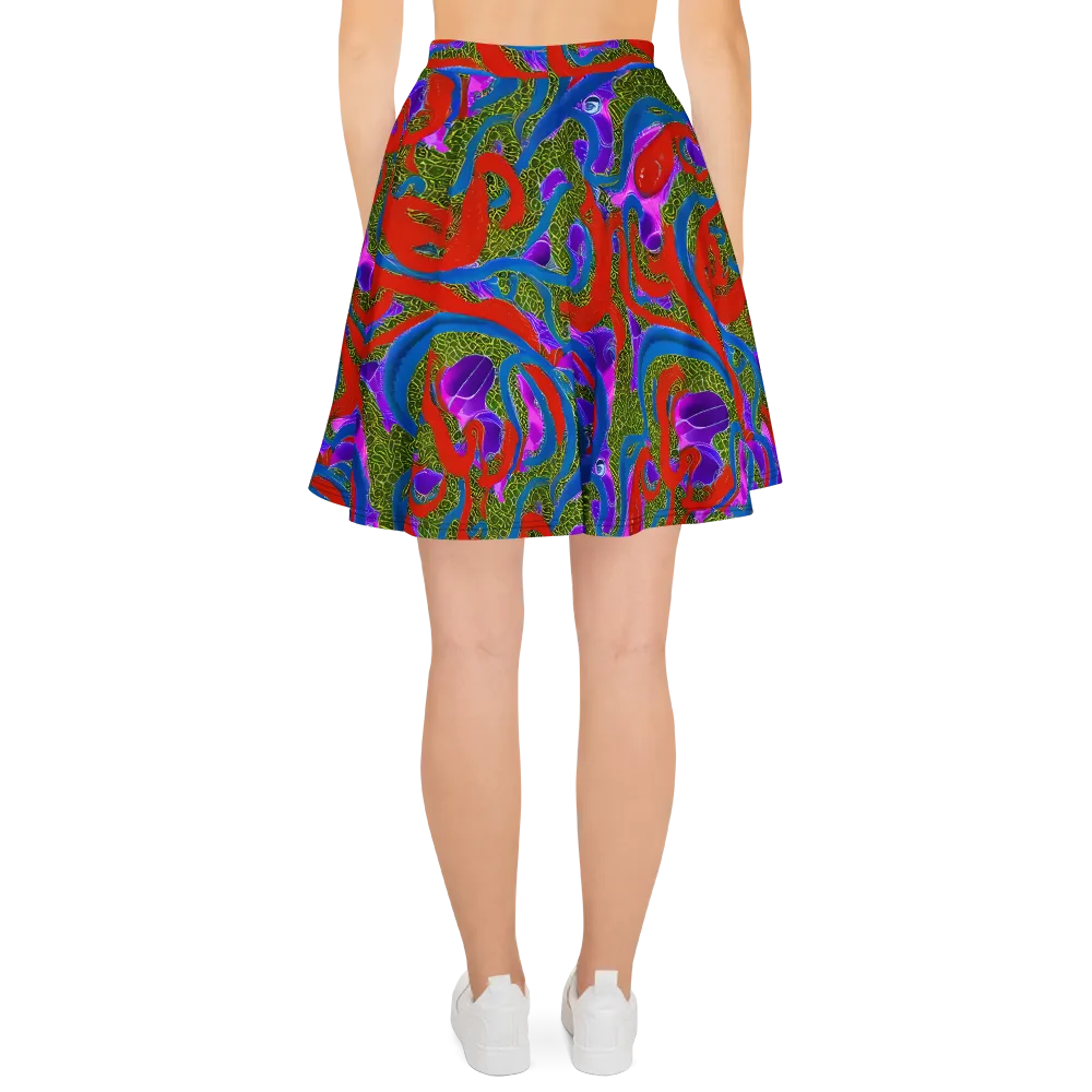 Limewire Dream on Skater Skirt — Back