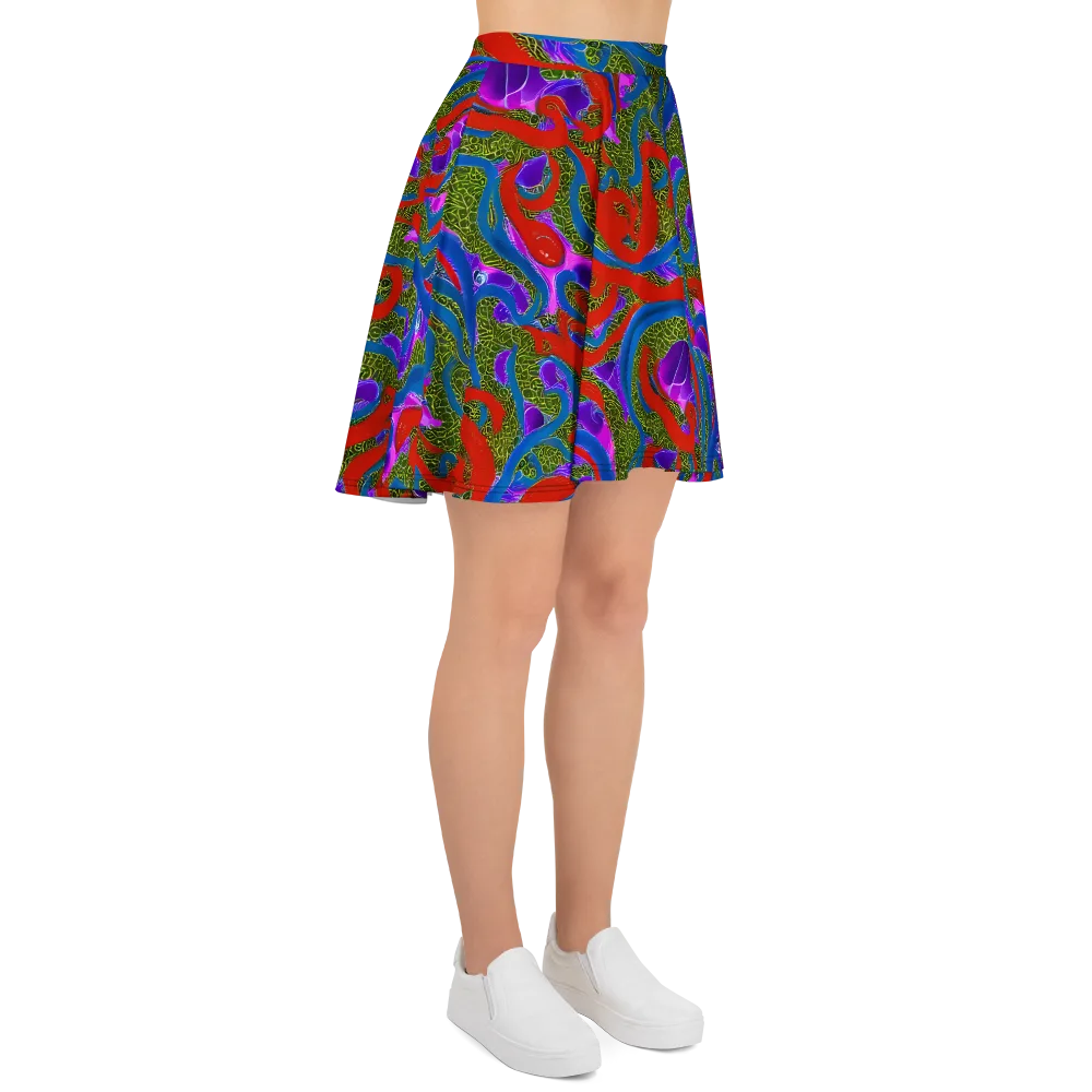 Limewire Dream on Skater Skirt — Right