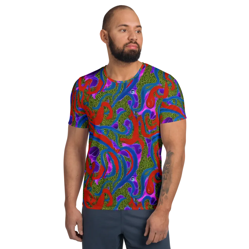 Limewire Dream on Men's Athletic T-Shirt — Front