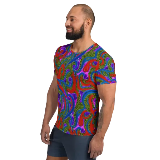 Limewire Dream on a Men's Athletic T-Shirt