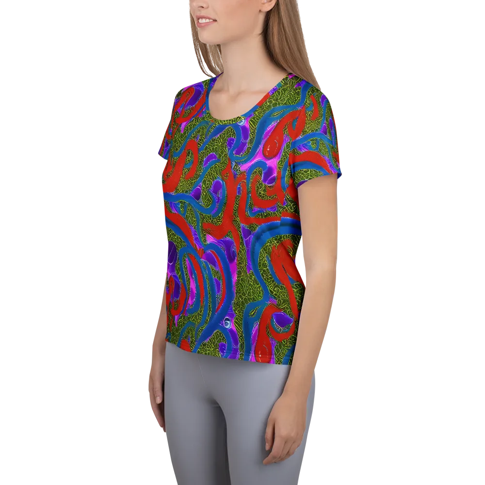 Limewire Dream on Women's Athletic T-Shirt — Left