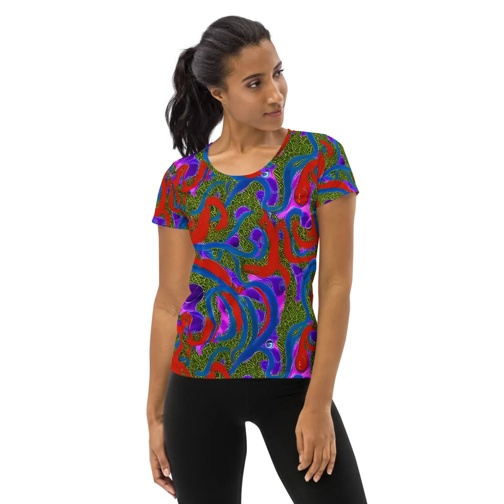 Limewire Dream on Women's Athletic T-Shirt — Front