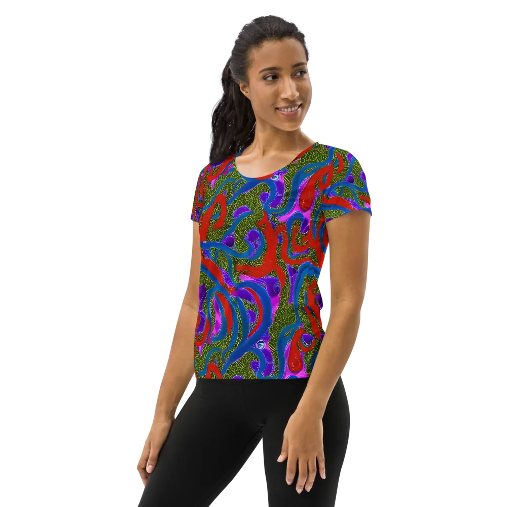 Limewire Dream on Women's Athletic T-Shirt — Left