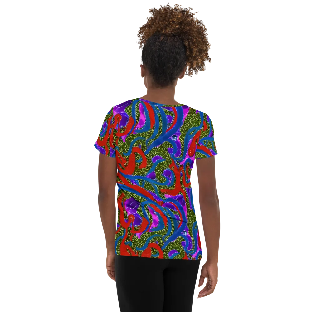 Limewire Dream on Women's Athletic T-Shirt — Back