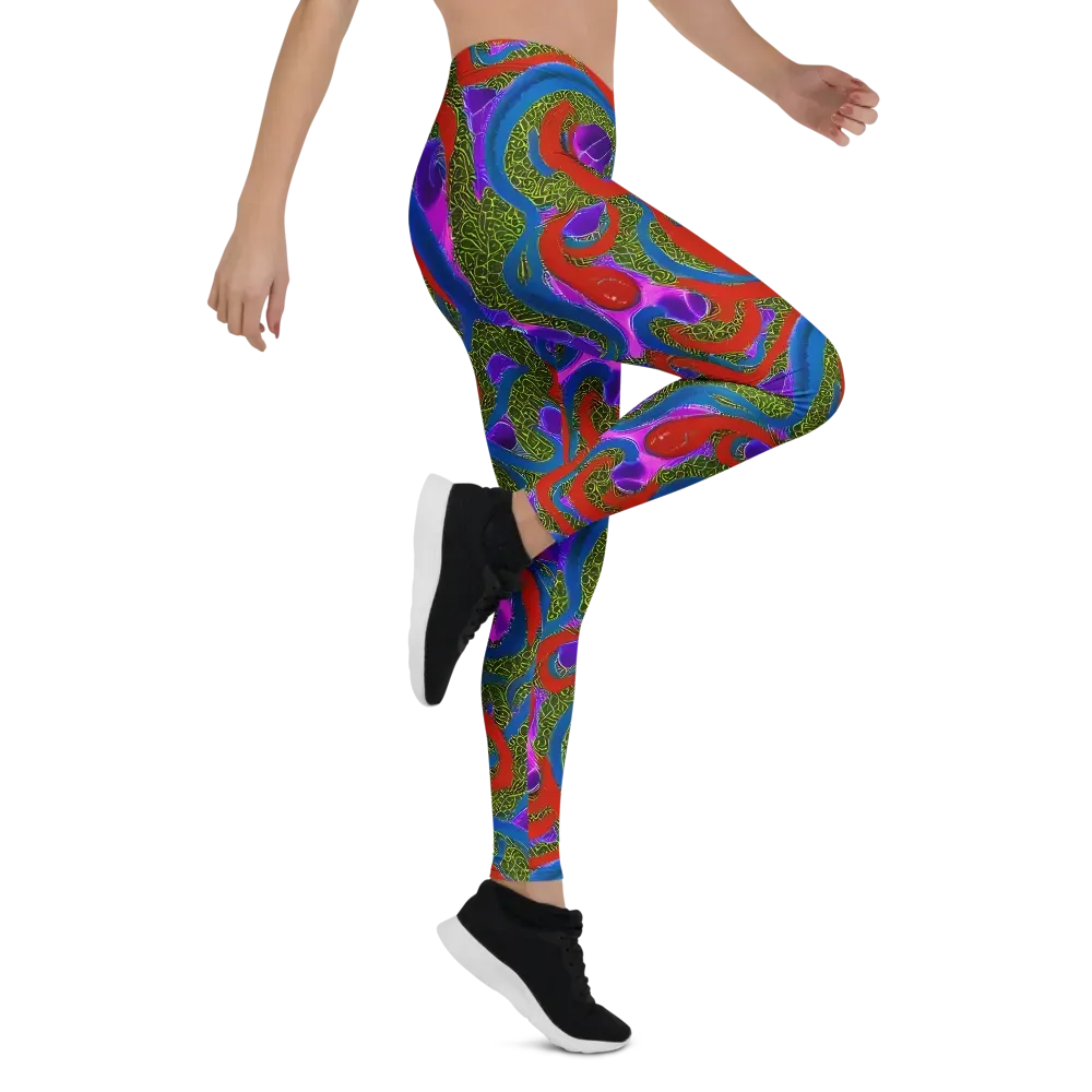 Limewire Dream on Leggings — Right