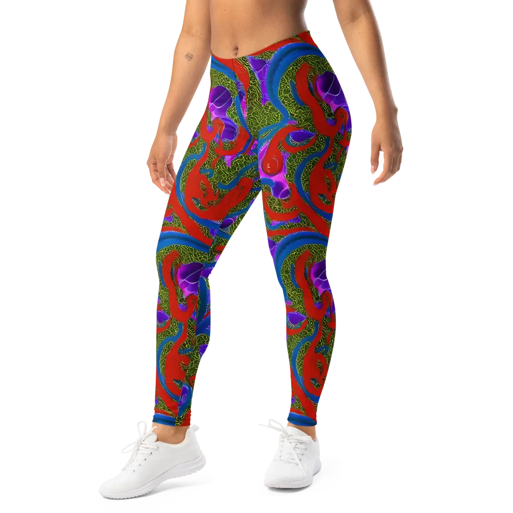 Limewire Dream on Leggings — Left Front
