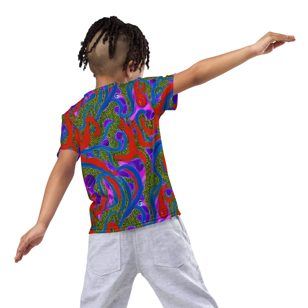 Limewire Dream on Kids Crew Neck T-Shirt — Back