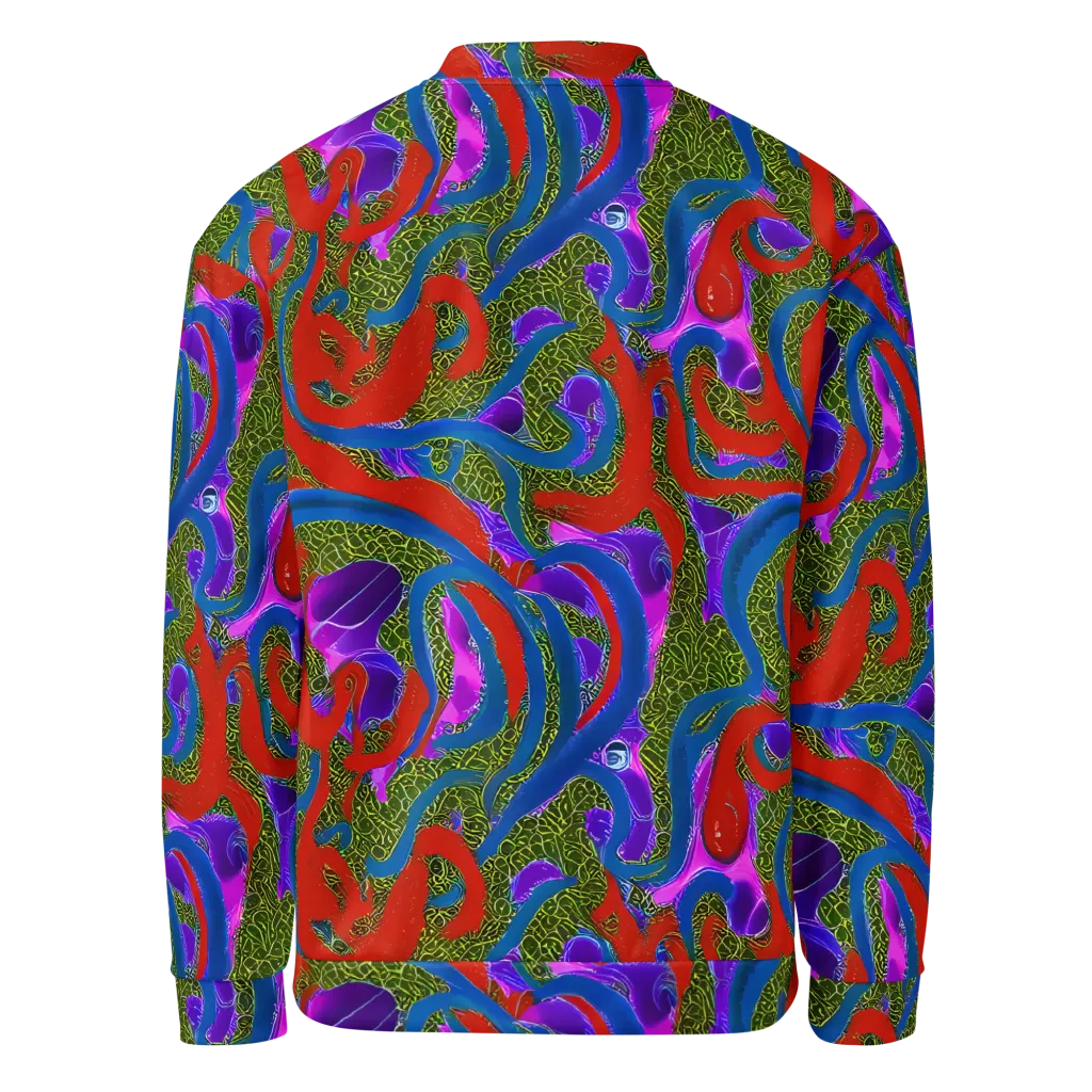 Limewire Dream on Bomber Jacket — Back