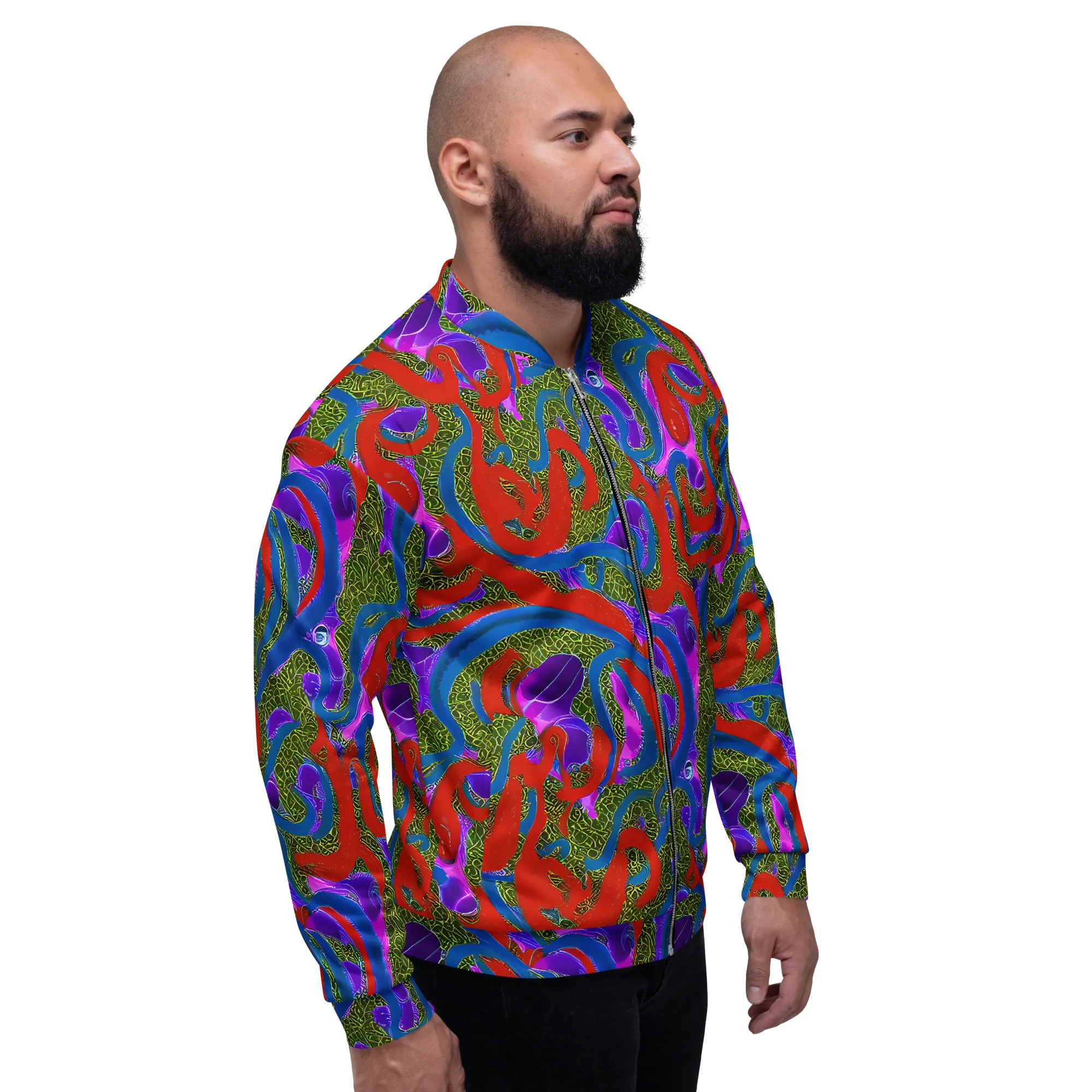 Limewire Dream on Bomber Jacket — Right