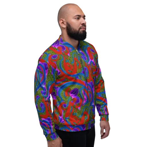 Limewire Dream on a Bomber Jacket