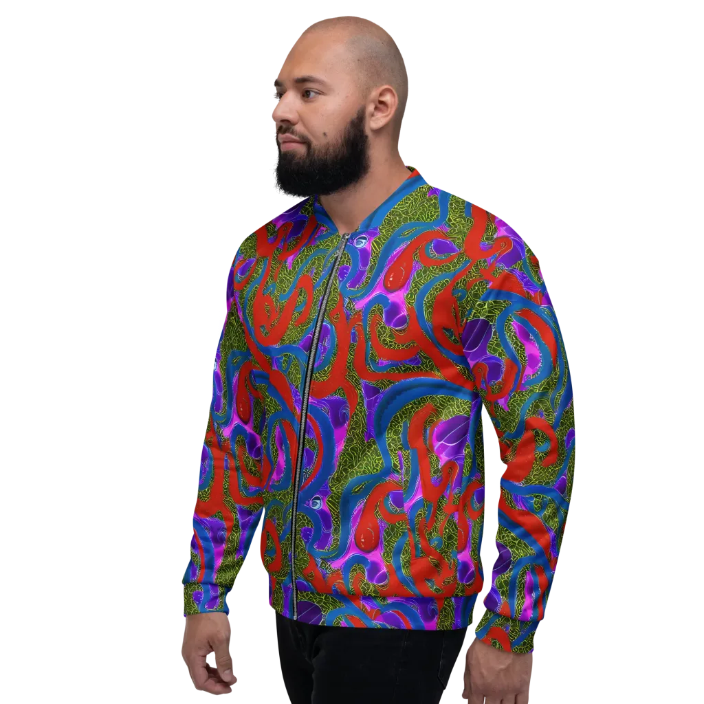 Limewire Dream on Bomber Jacket — Left