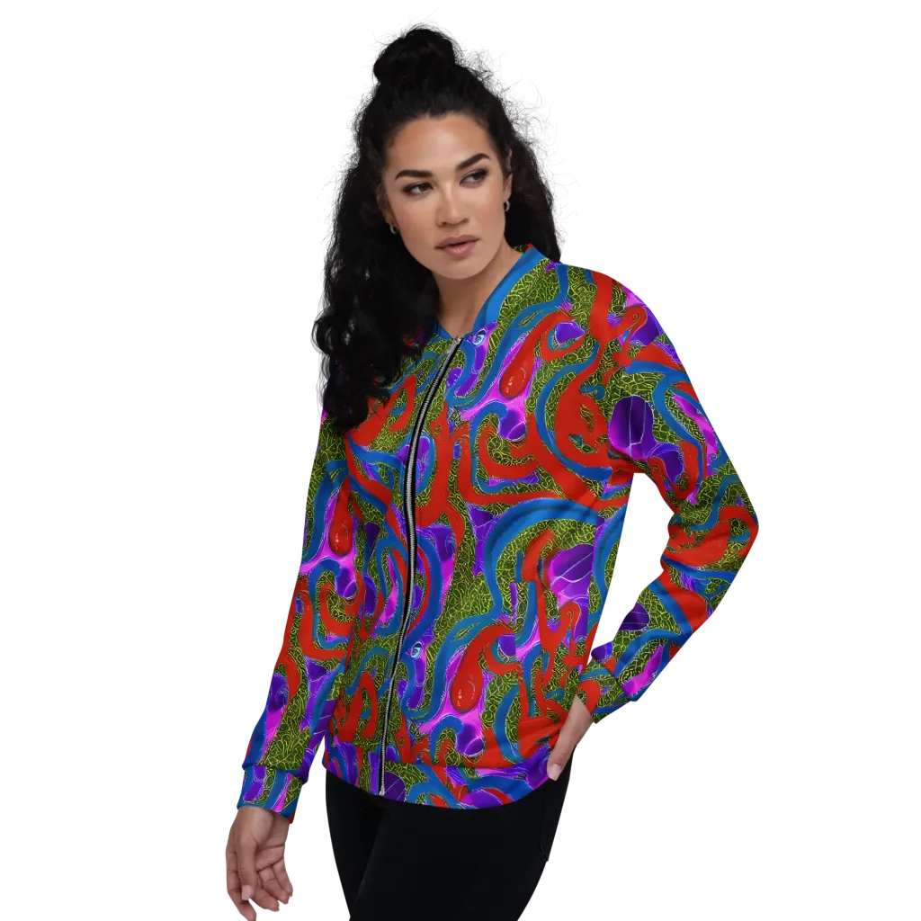 Limewire Dream on Bomber Jacket — Left