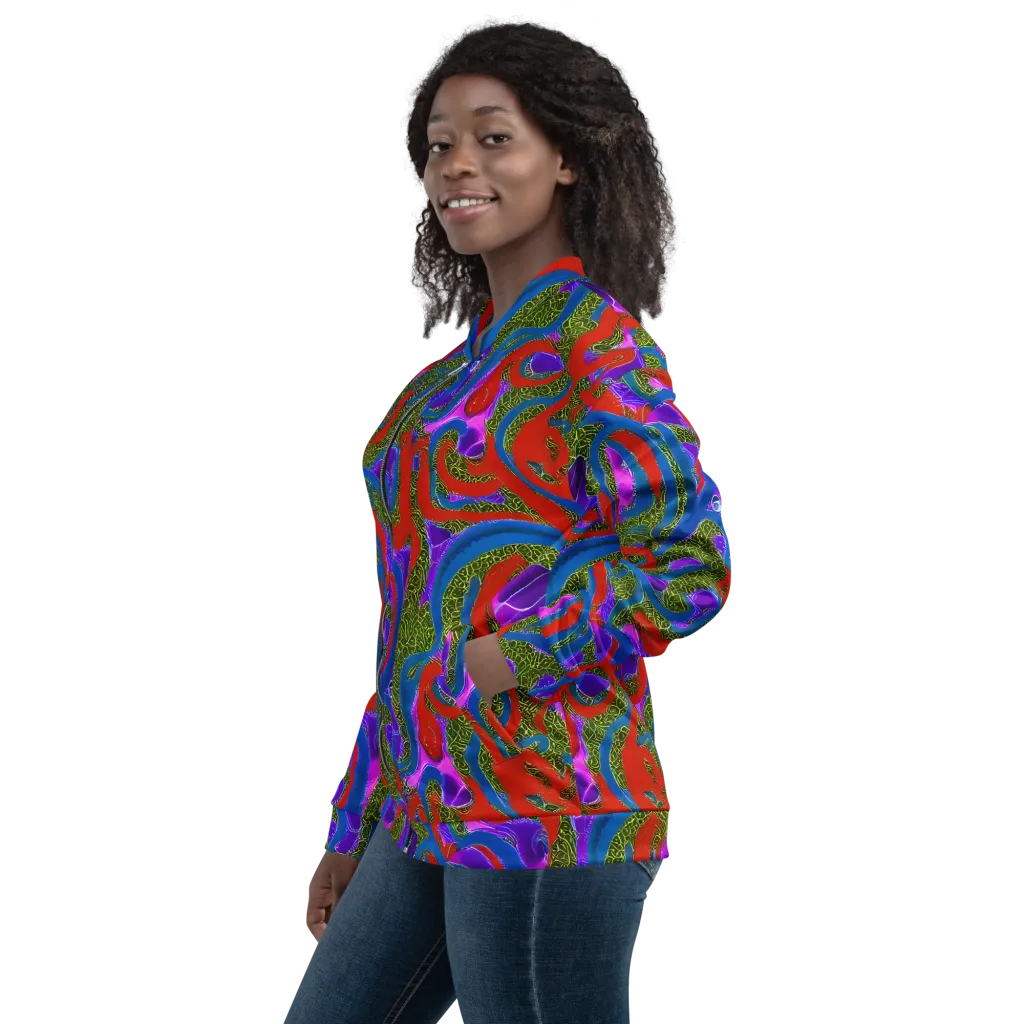 Limewire Dream on Bomber Jacket — Left