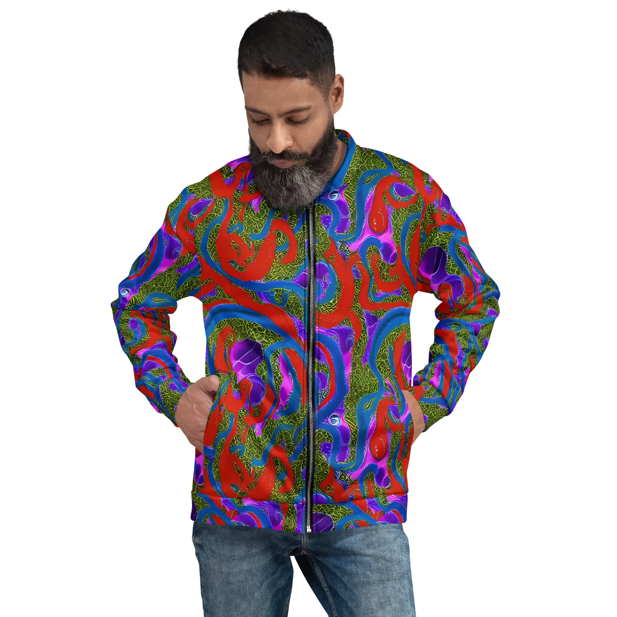 Limewire Dream on Bomber Jacket — Front