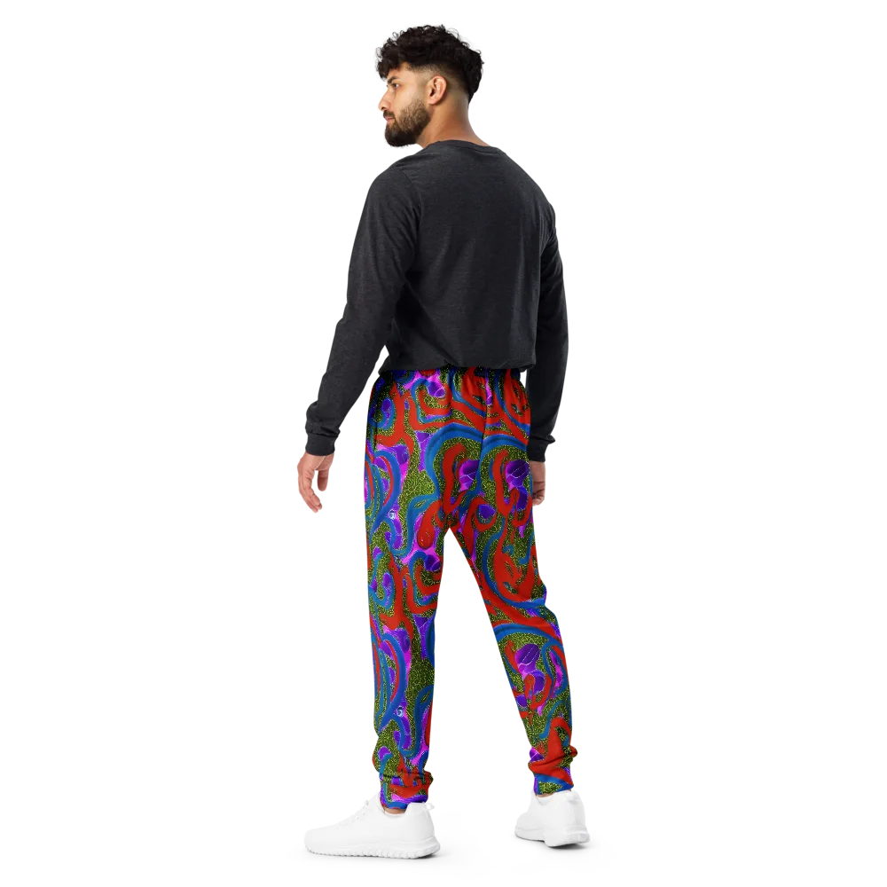 Limewire Dream on Men's Joggers — Back