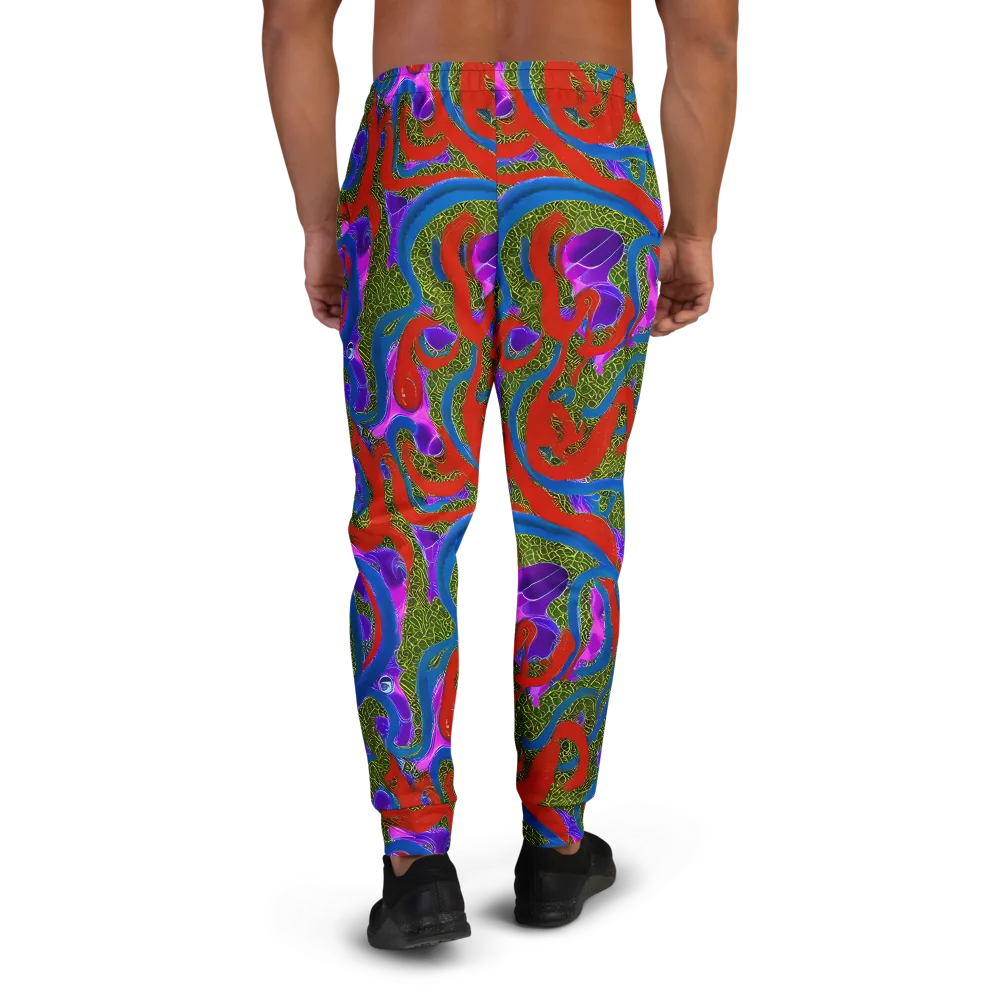 Limewire Dream on Men's Joggers — Back