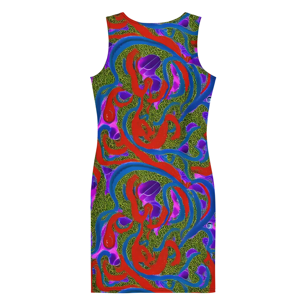 Limewire Dream on Bodycon Dress — Back