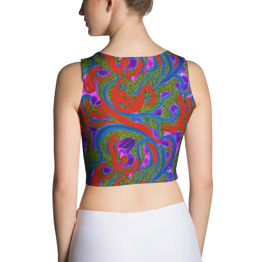 Limewire Dream on Crop Top — Back