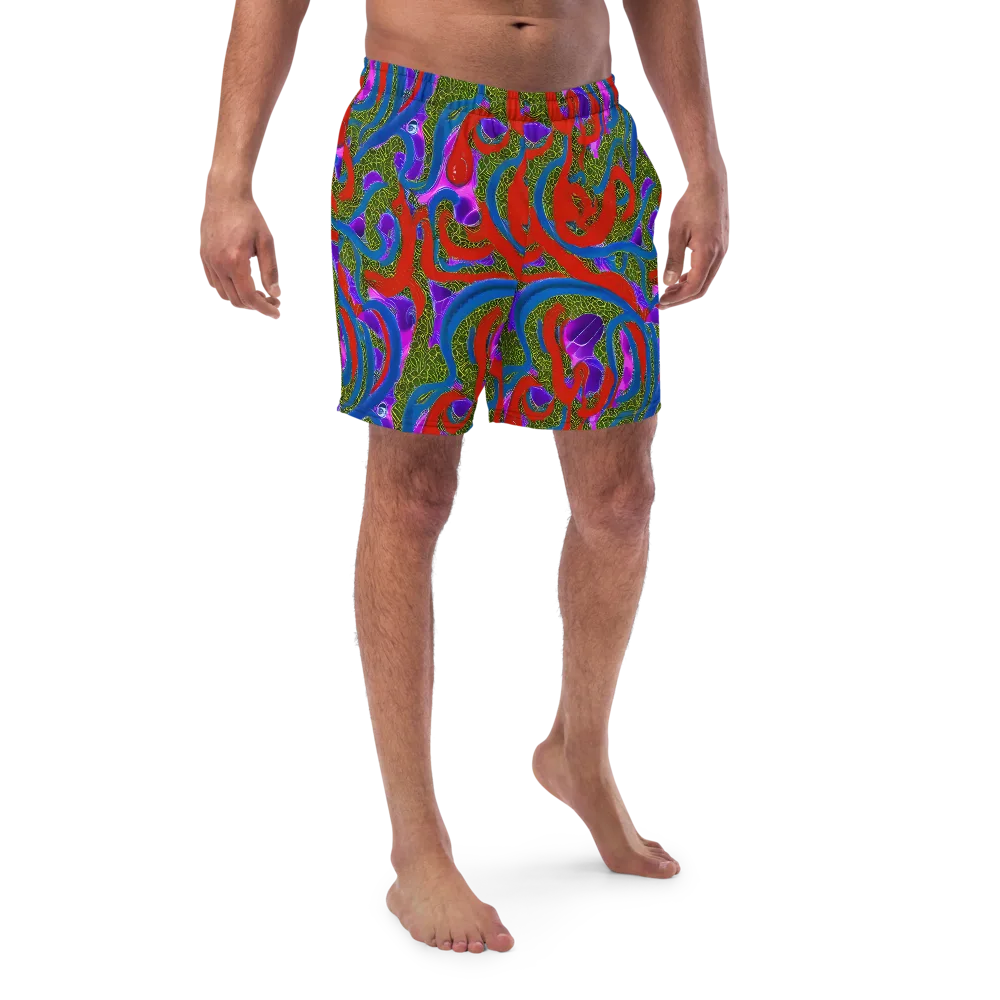 Limewire Dream on Swim Trunks — Front