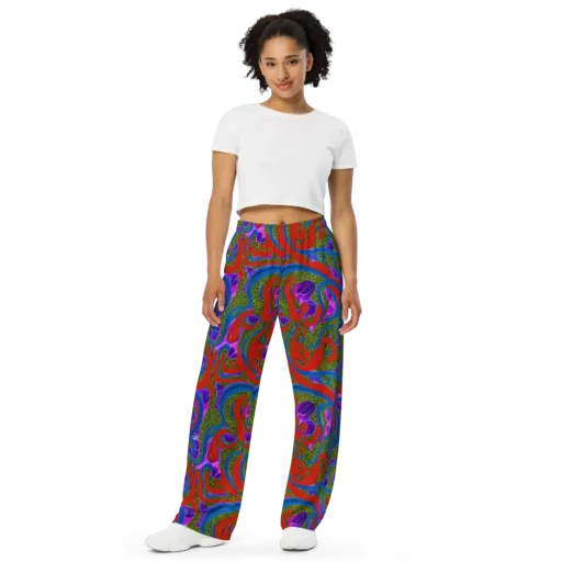 Limewire Dream on a Wide-Leg Pants