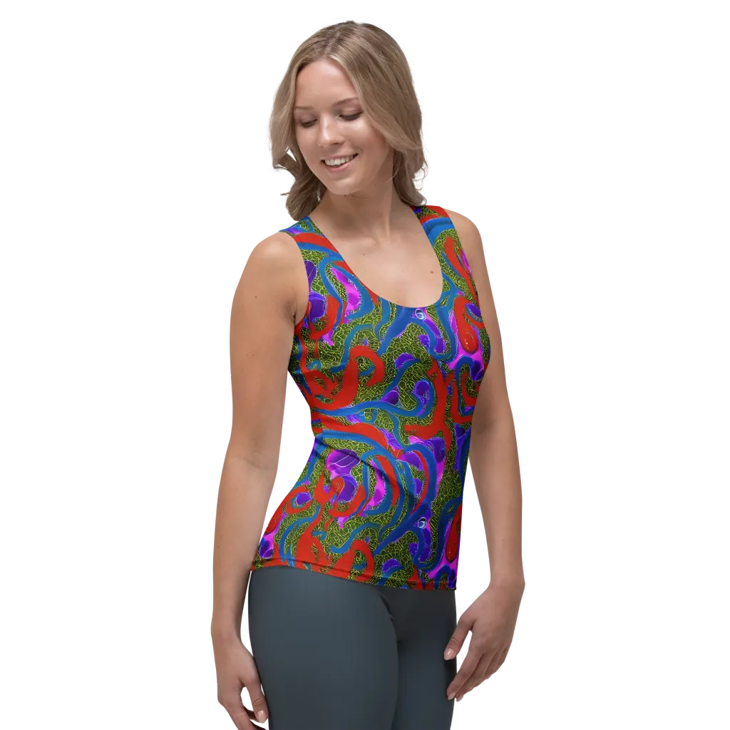Limewire Dream on Women's Tank Top — Right Front