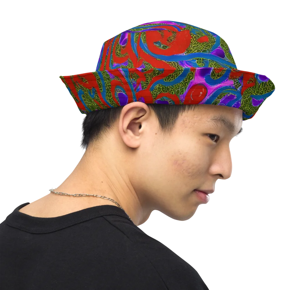 Limewire Dream on Reversible Bucket Hat — Right Outside