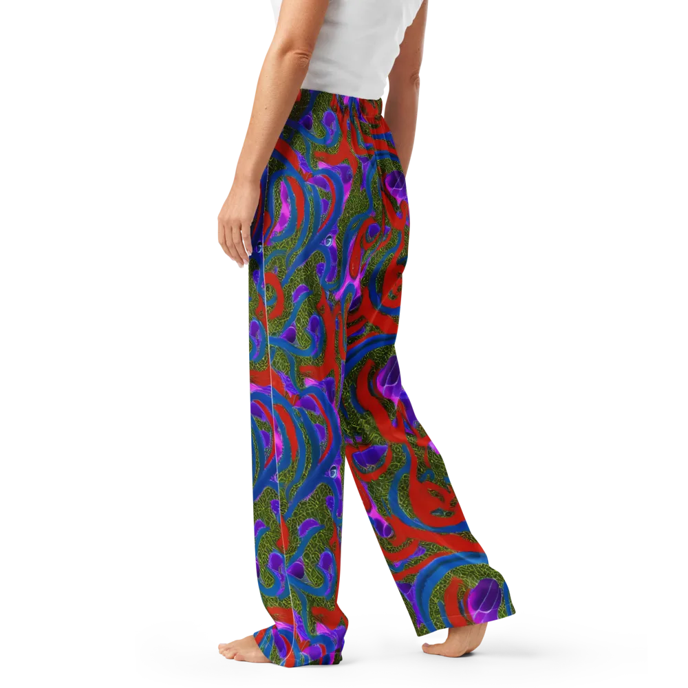 Limewire Dream on Women's Pajama Pants — Left