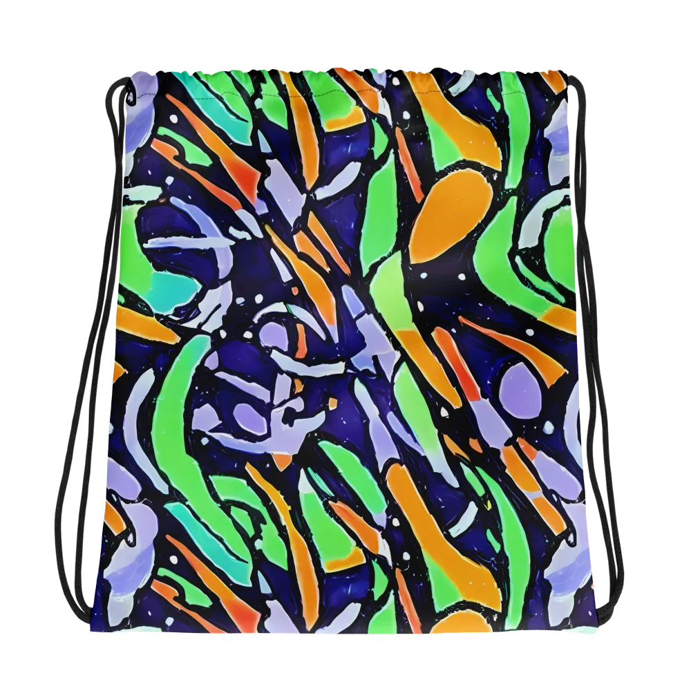 Night Garden on Drawstring Bag — Photo