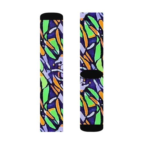 Night Garden on a Socks