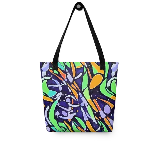 Night Garden on a Tote Bag