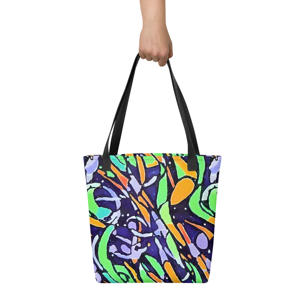 Night Garden on Tote Bag — Front