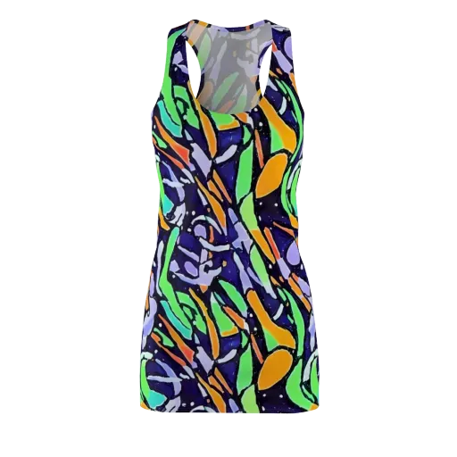 Night Garden on a Racerback Dress
