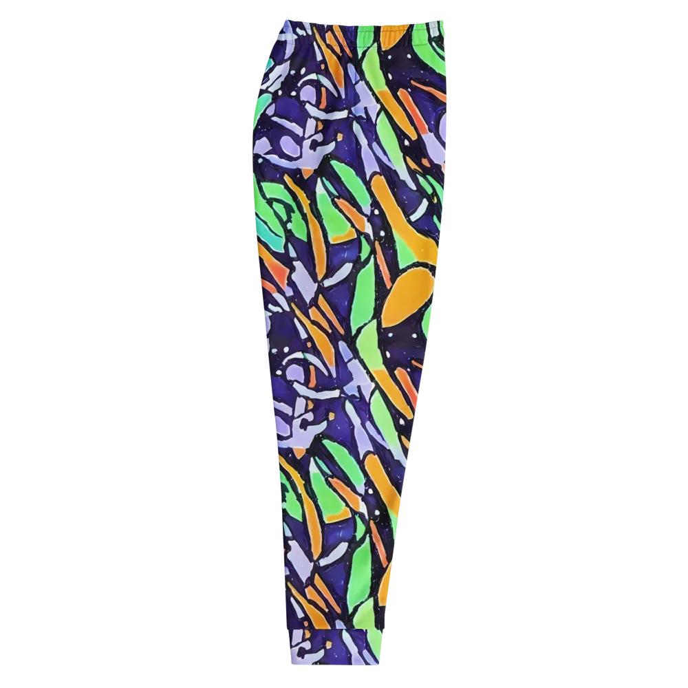 Night Garden on Men's Joggers — Right