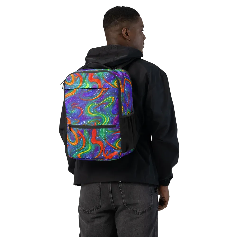 Prism Wake on Utility Backpack — Back