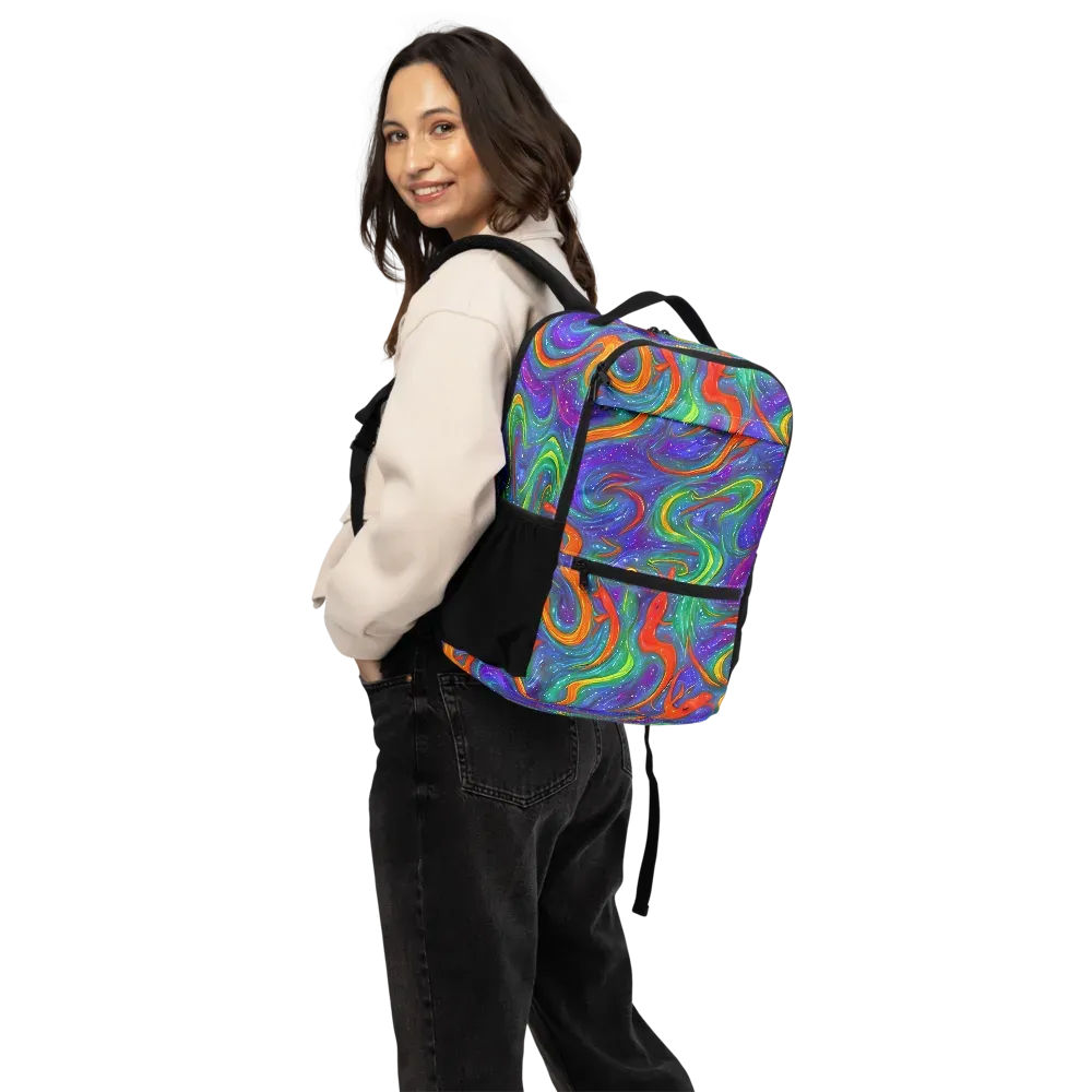 Prism Wake on Utility Backpack — Back