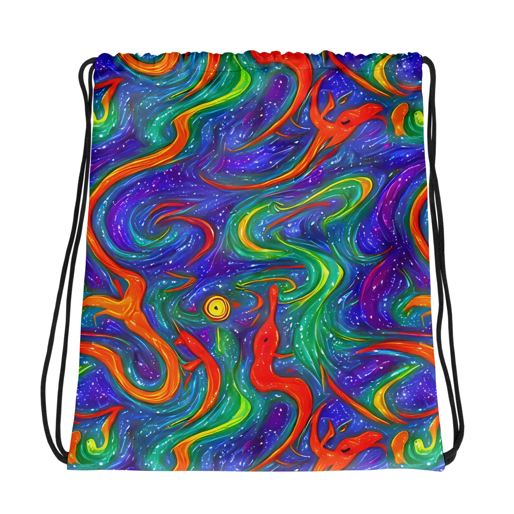 Prism Wake on Drawstring Bag — Photo