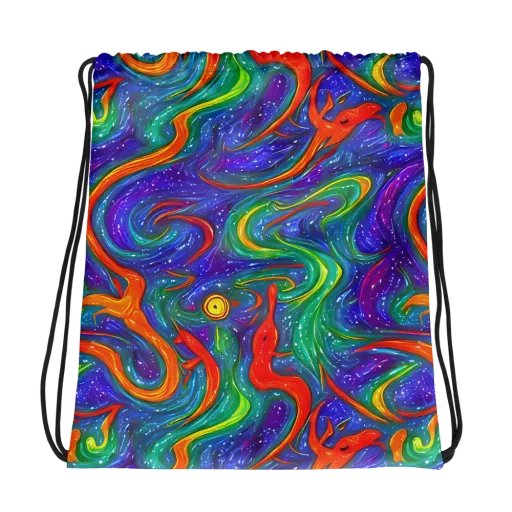 Prism Wake on a Drawstring Bag