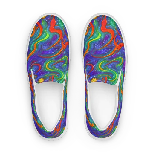 Prism Wake on a Women's Slip-On Canvas Shoes