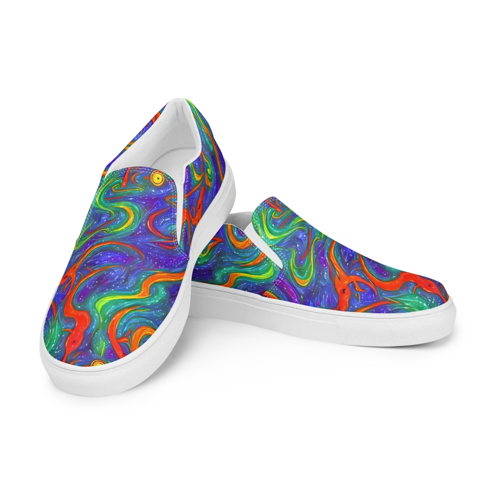 Prism Wake on Women's Slip-On Canvas Shoes — Left Front