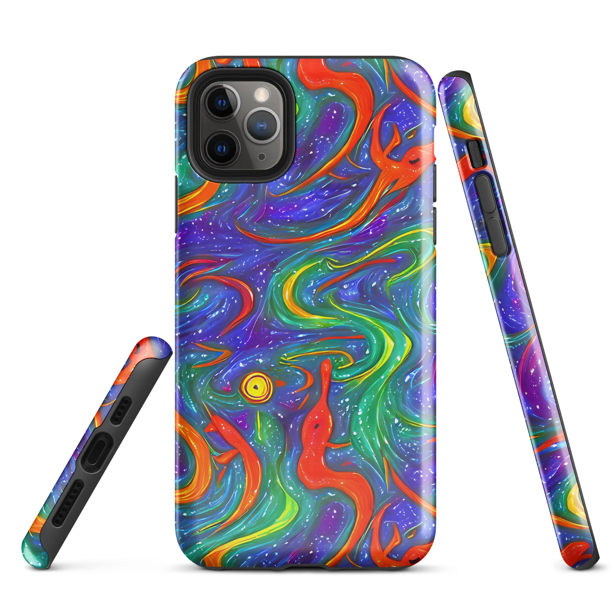 Prism Wake on Tough Case for iPhone® — Front