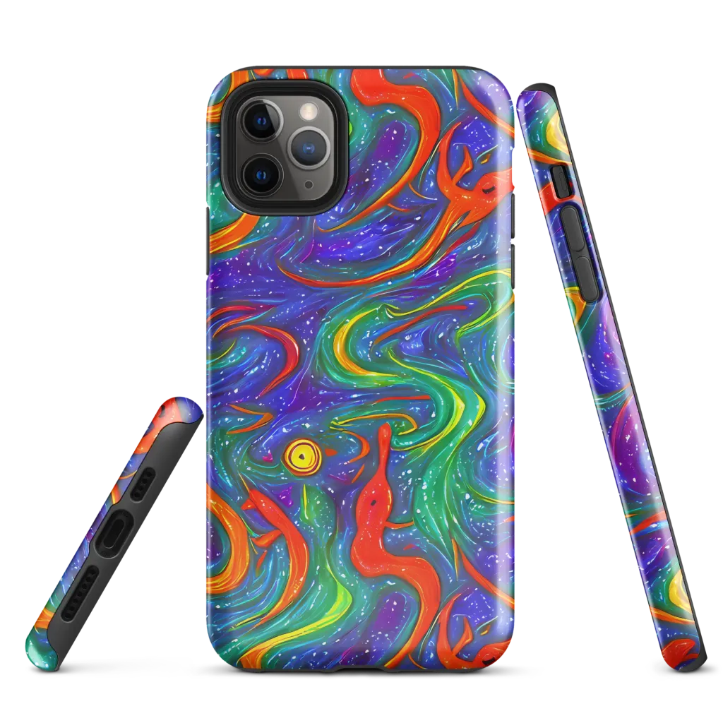Prism Wake on Tough Case for iPhone® — Front