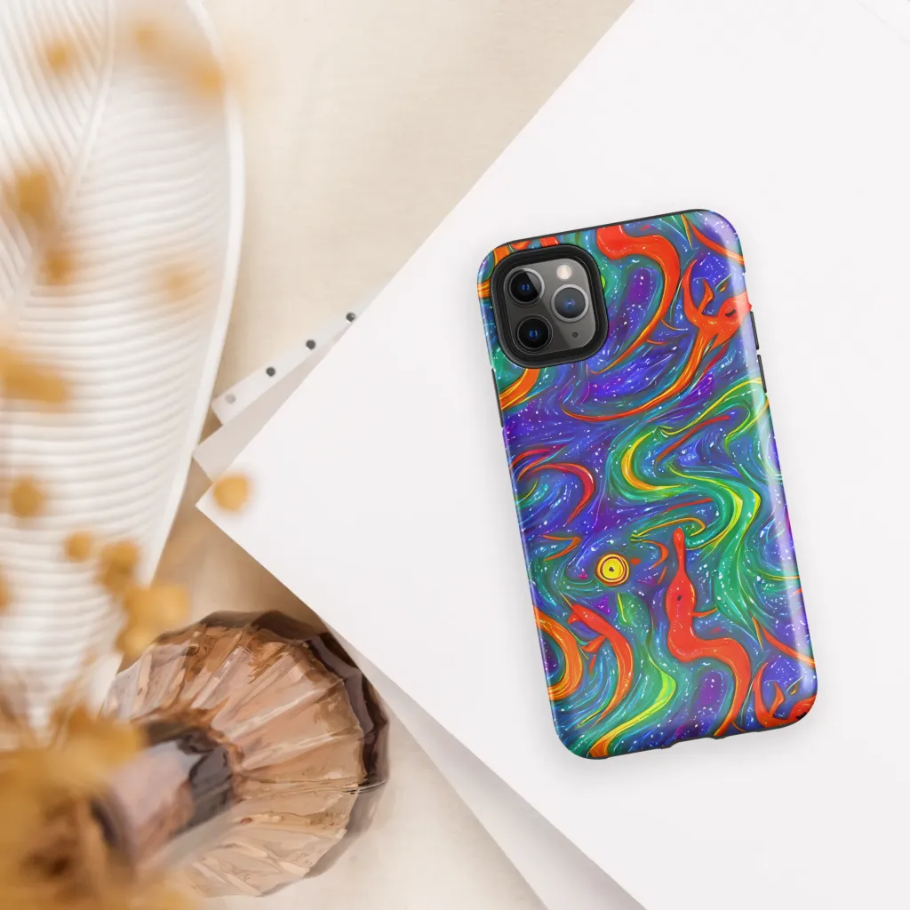 Prism Wake on Tough Case for iPhone® — Front